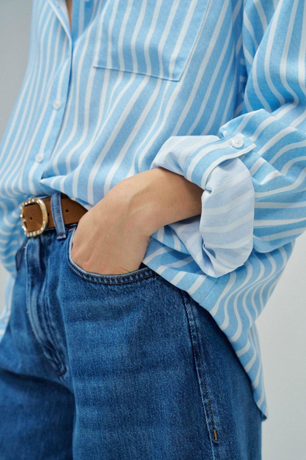 Lightdenim Shirt, Blue, large image number 4