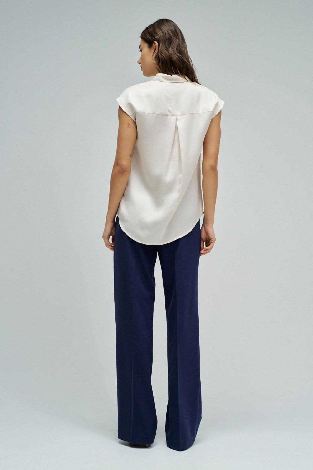Blouse With Pattern, Beige, large image number 3