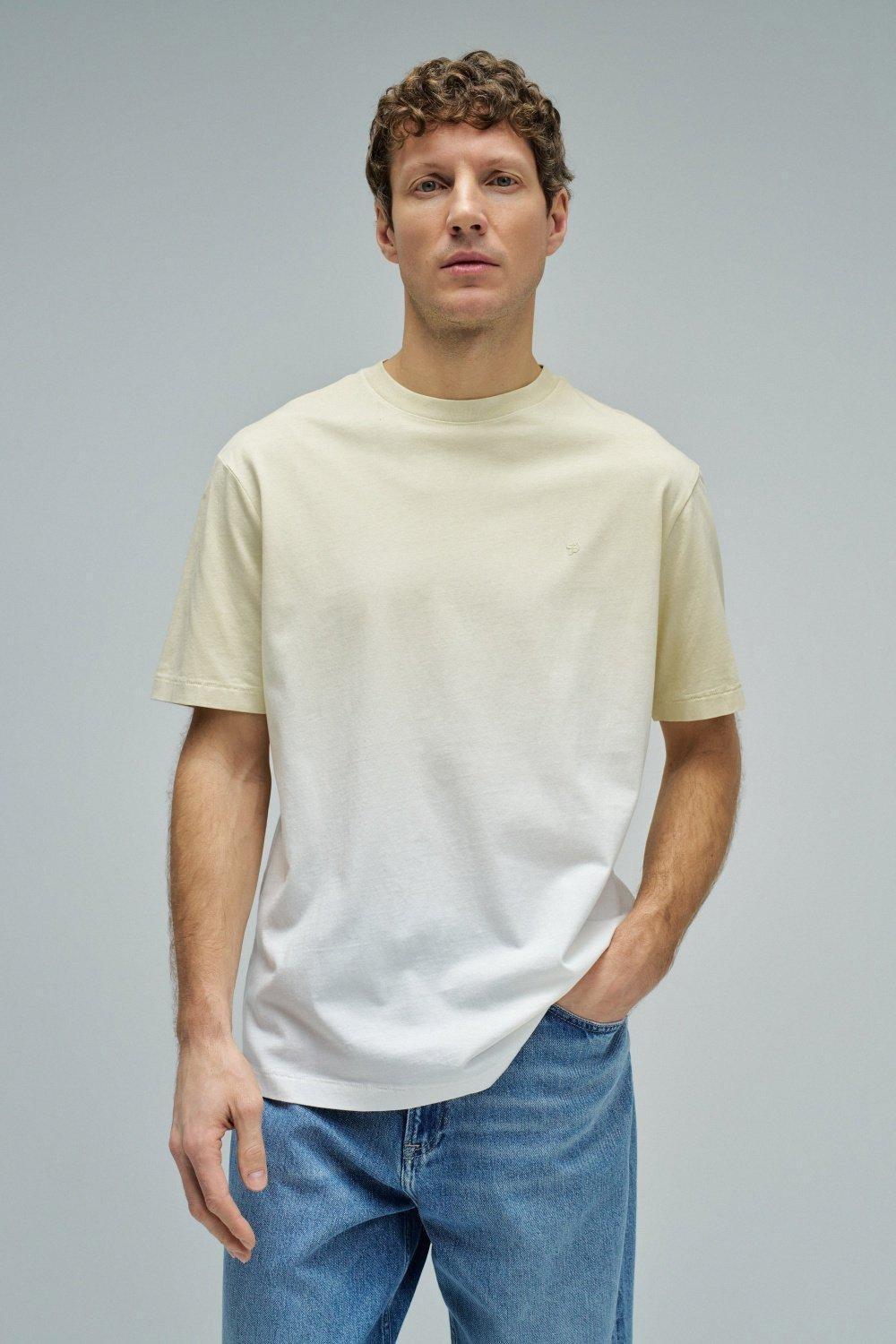 Regular Fit Dip Dye T-Shirt, Green, large image number 0