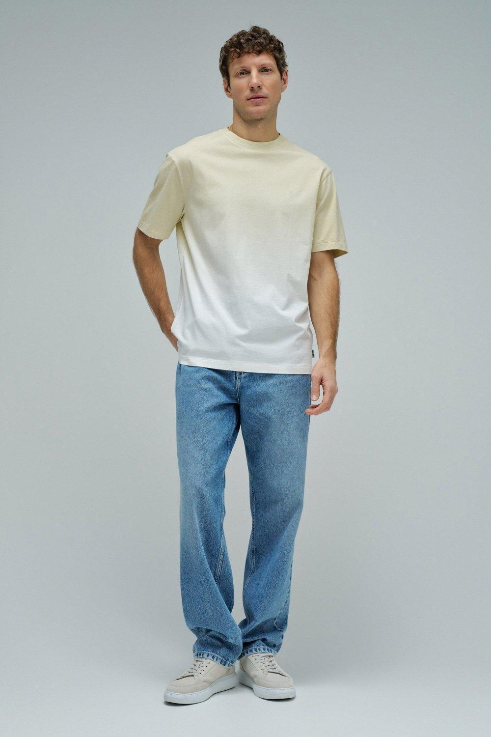 Regular Fit Dip Dye T-Shirt, Green, large image number 1