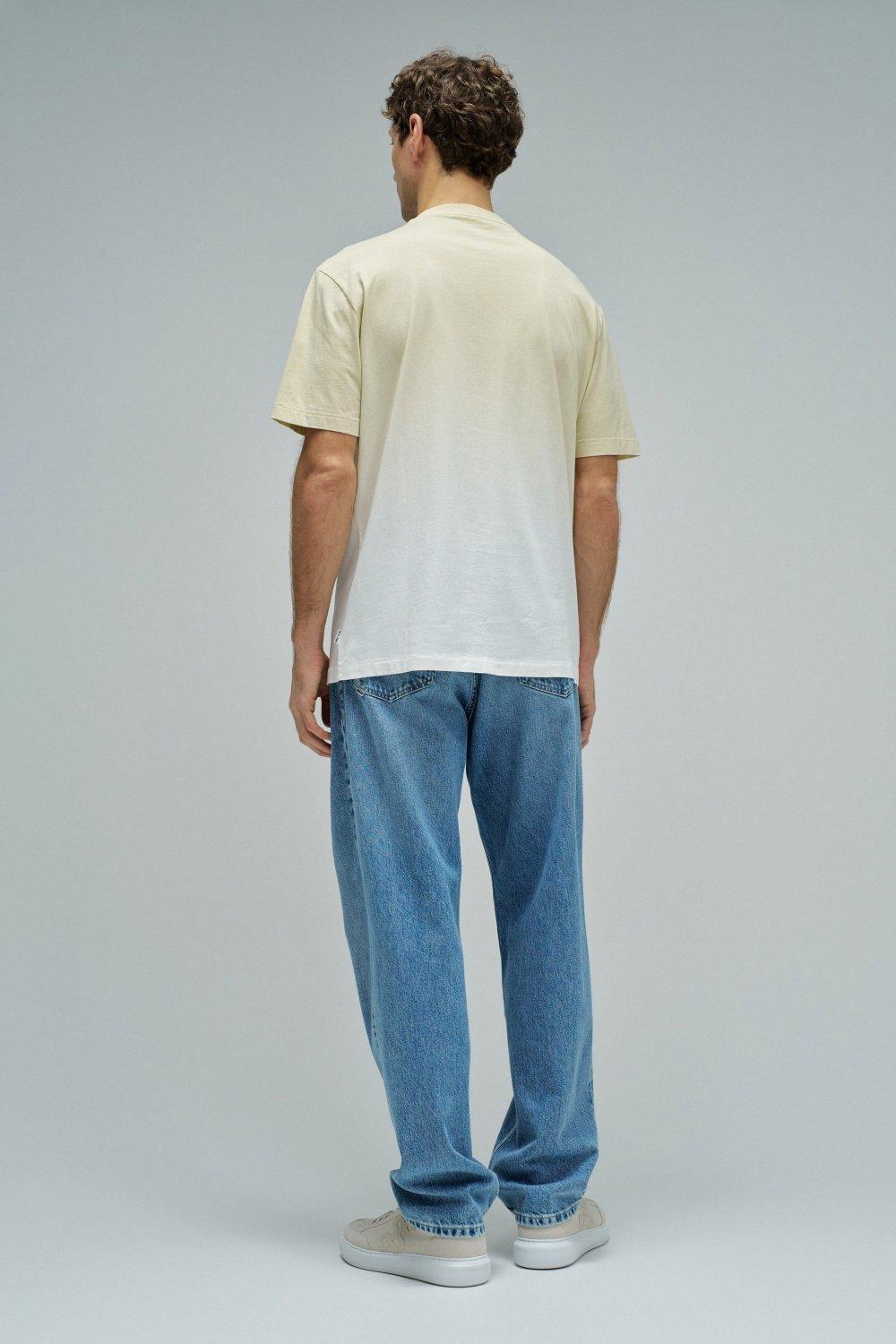 Regular Fit Dip Dye T-Shirt, Green, large image number 3