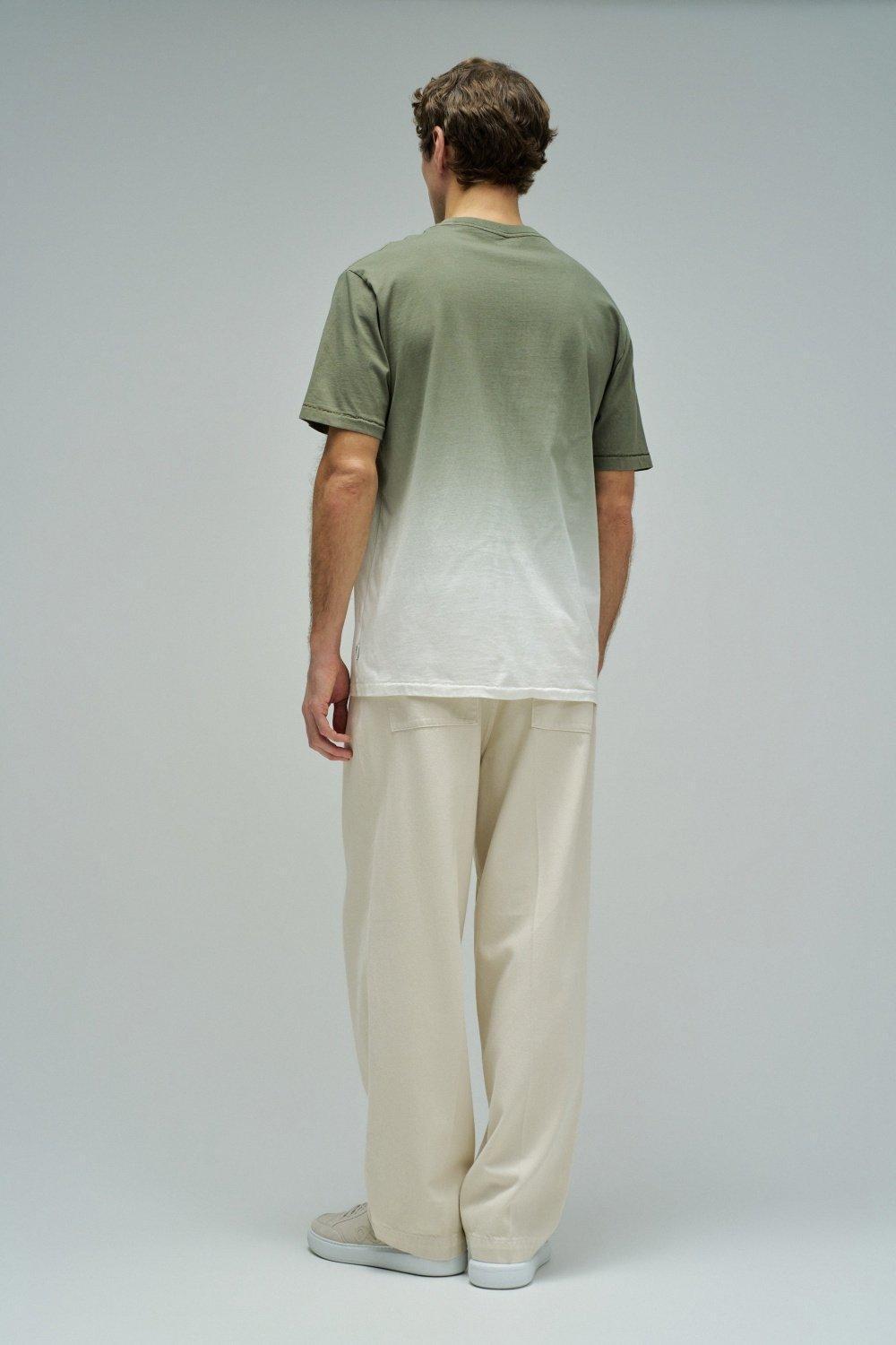 Regular Fit Dip Dye T-Shirt, Green, large image number 3