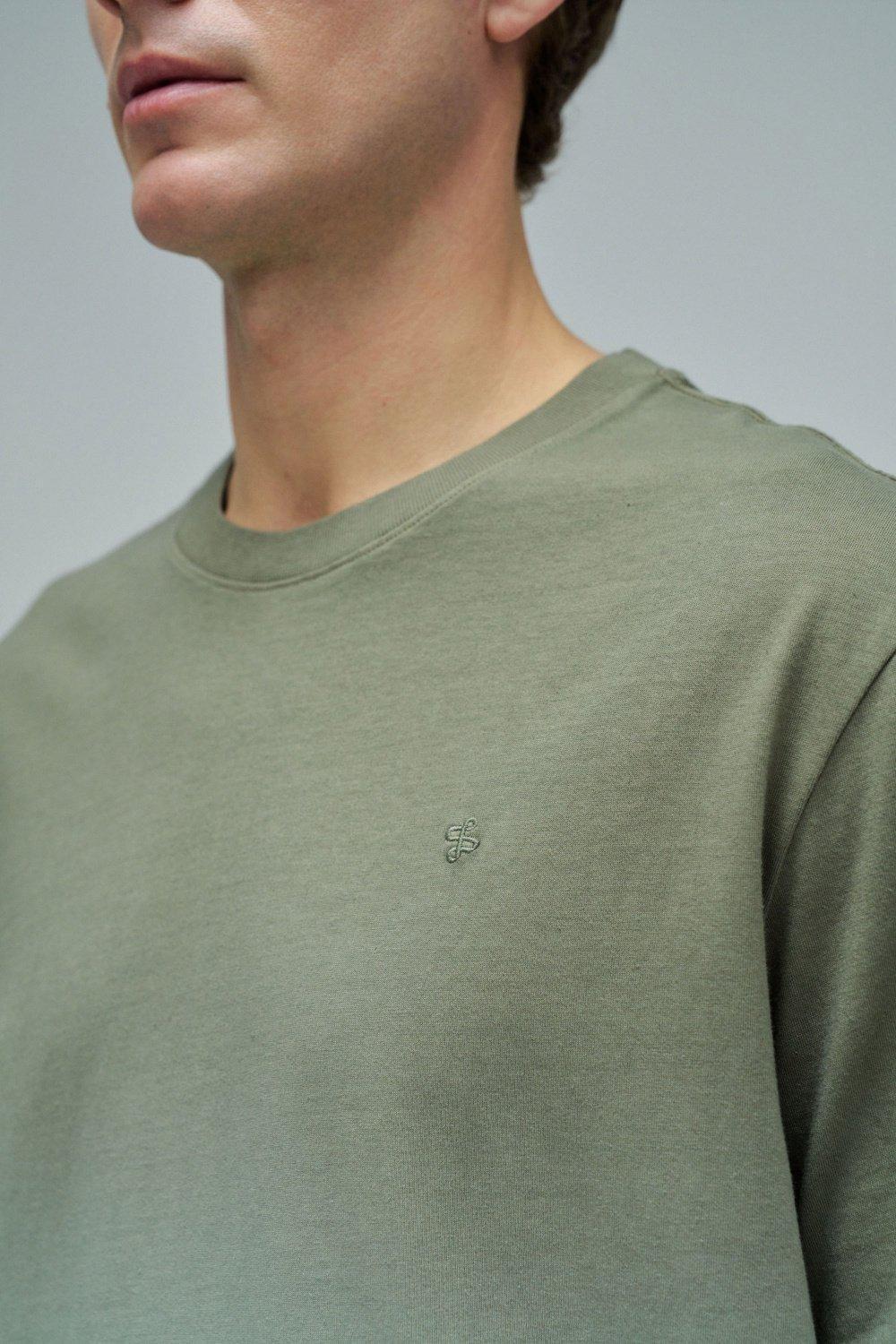 Regular Fit Dip Dye T-Shirt, Green, large image number 4