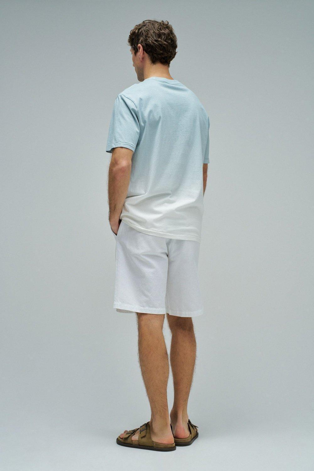 Regular Fit Dip Dye T-Shirt, Blue, large image number 3