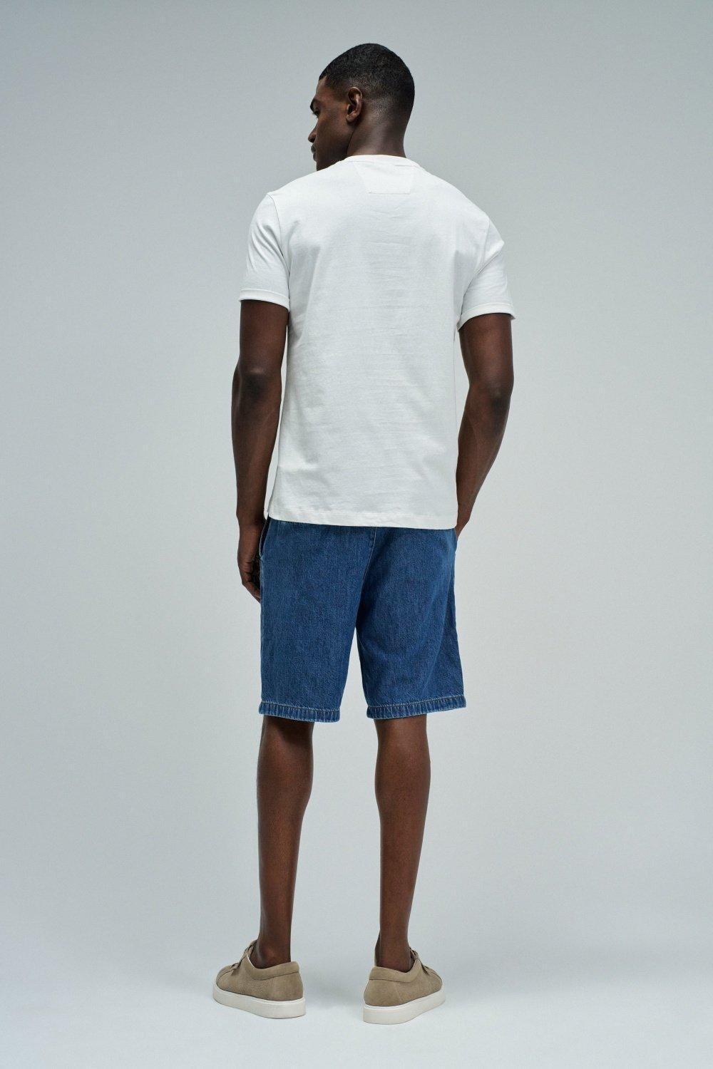 T Shirt With Branding, Pearl, large image number 3