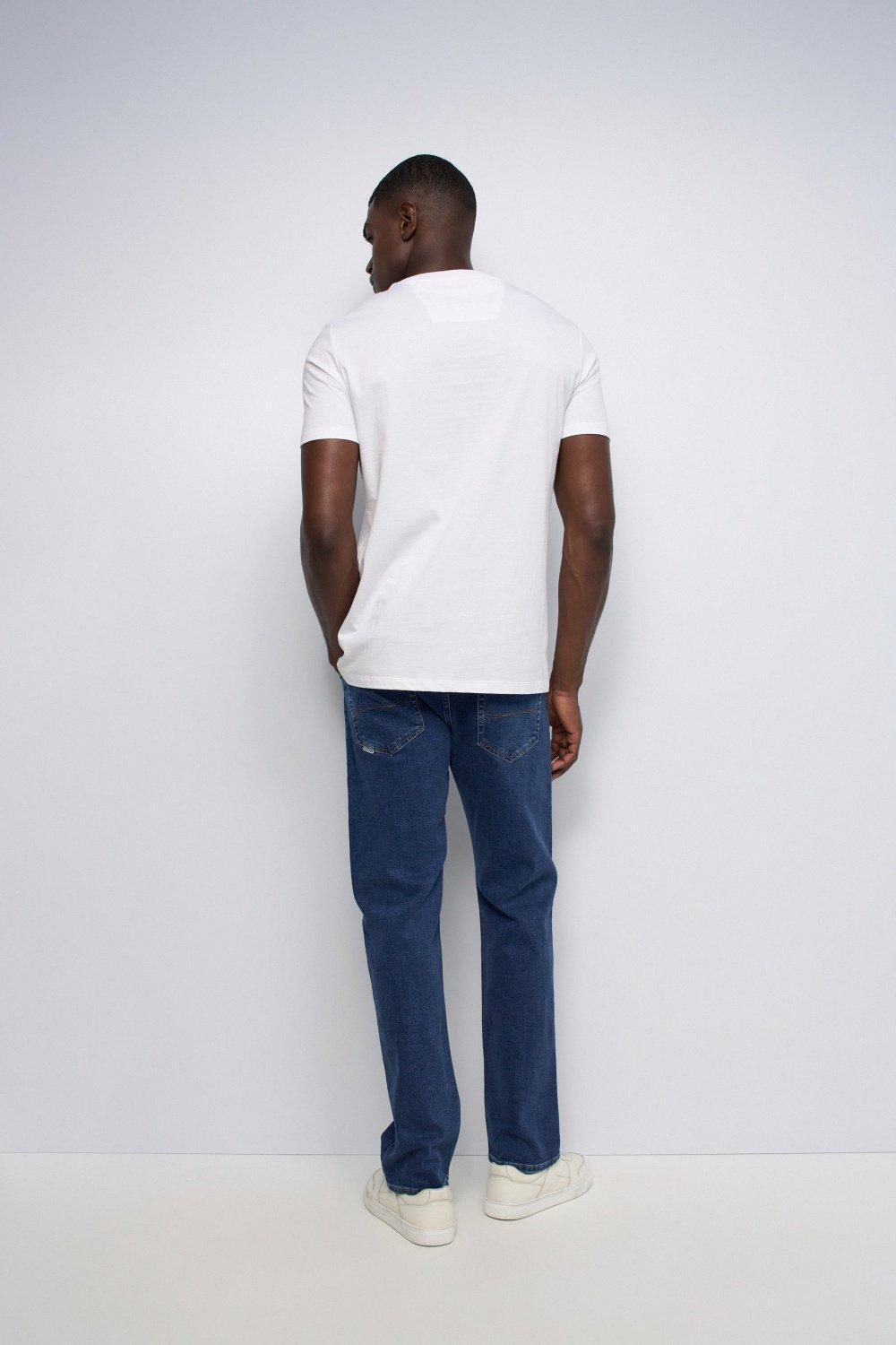 T Shirt With Branding, White, large image number 3
