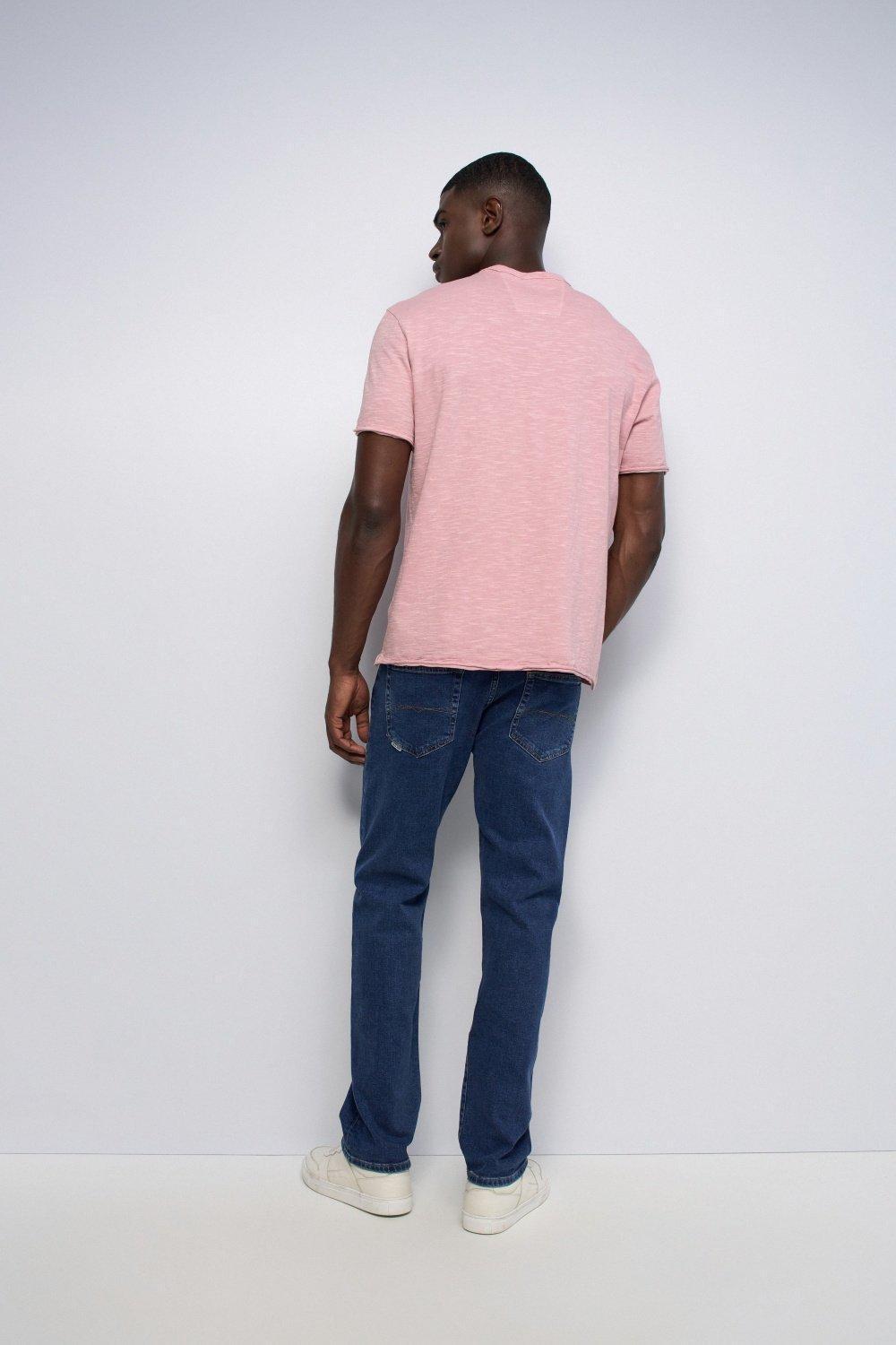 T Shirt With Pocket, Pink, large image number 3