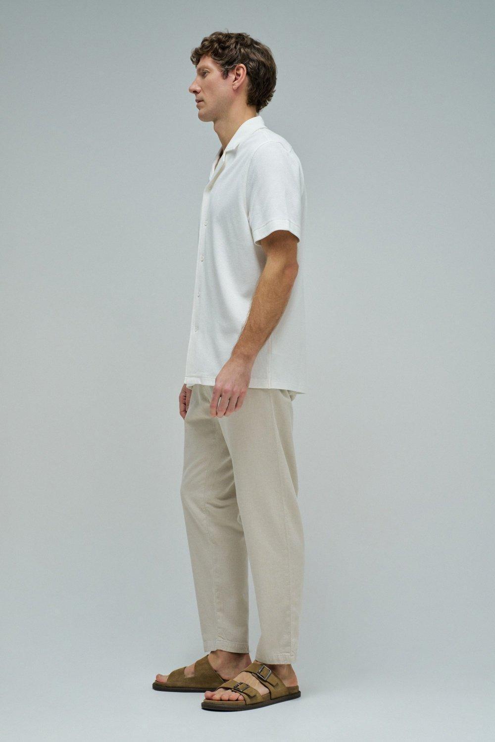 Textured Shirt, Pearl, large image number 2
