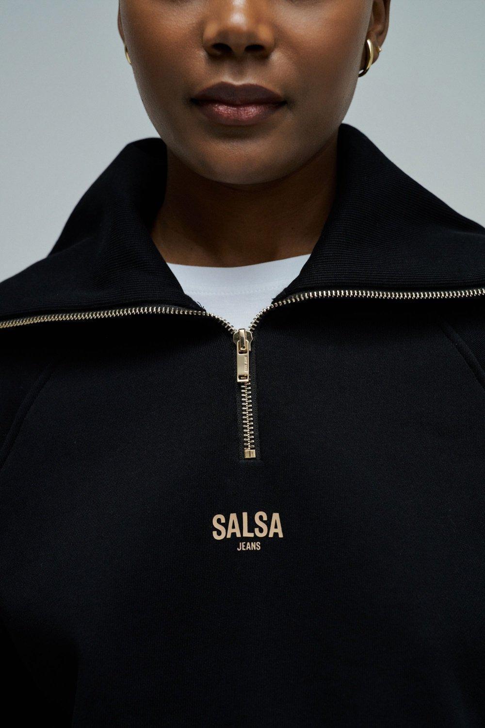 Sweatshirt With Half Zip, , large image number 4