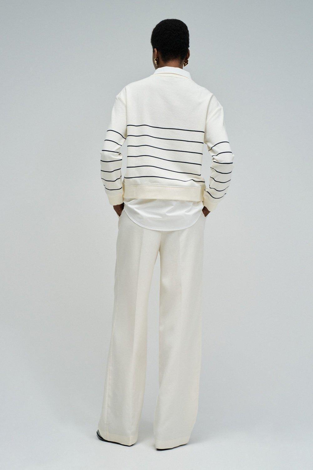 Combined T-Shirt With Shirt, Beige, large image number 3