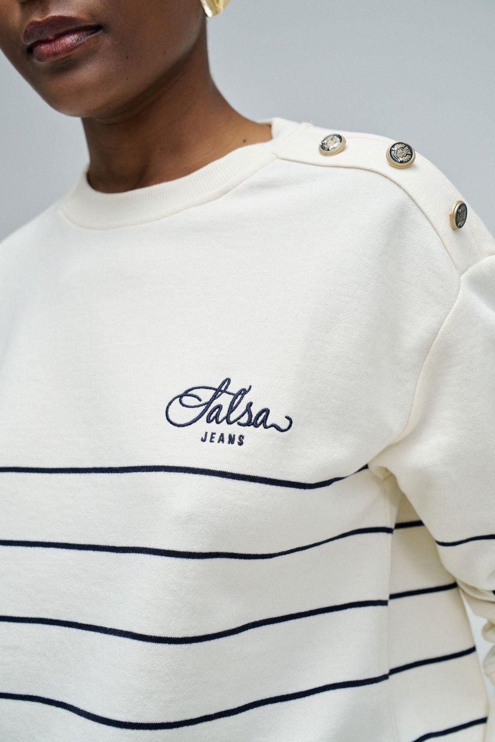 Combined T-Shirt With Shirt, Beige, large image number 4