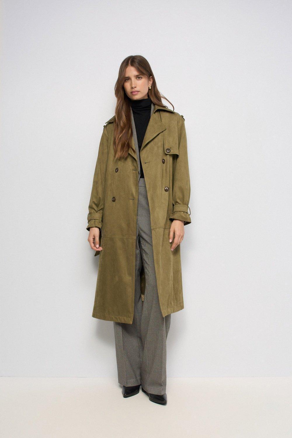 Straight-Leg Check Trousers, Grey, large image number 1