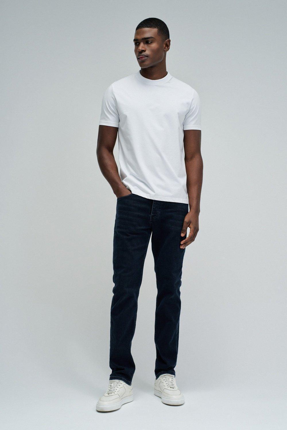 T-Shirt With Branding, White, medium