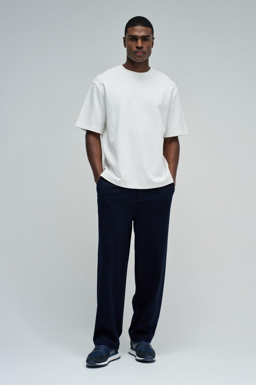 T-Shirt With Branding, White, large image number 1