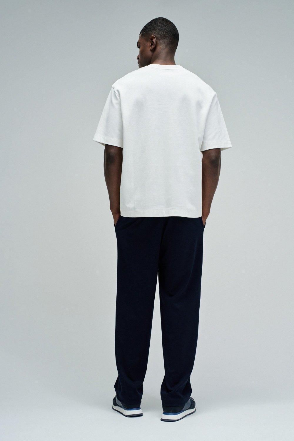 T-Shirt With Branding, White, large image number 3