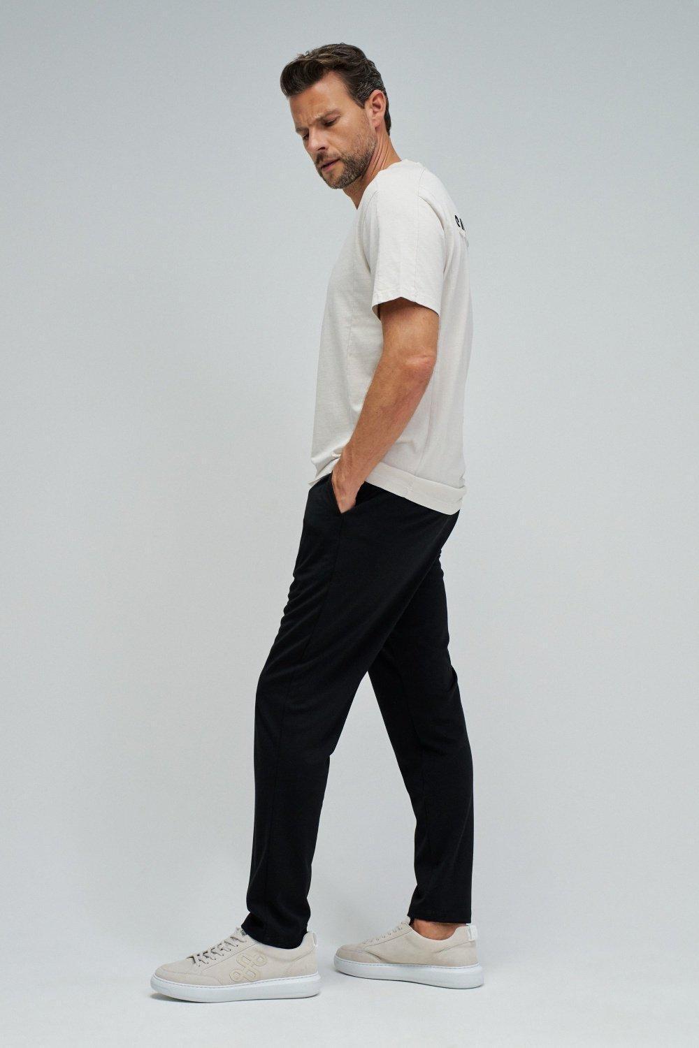 T-Shirt With Branding, Cream, medium