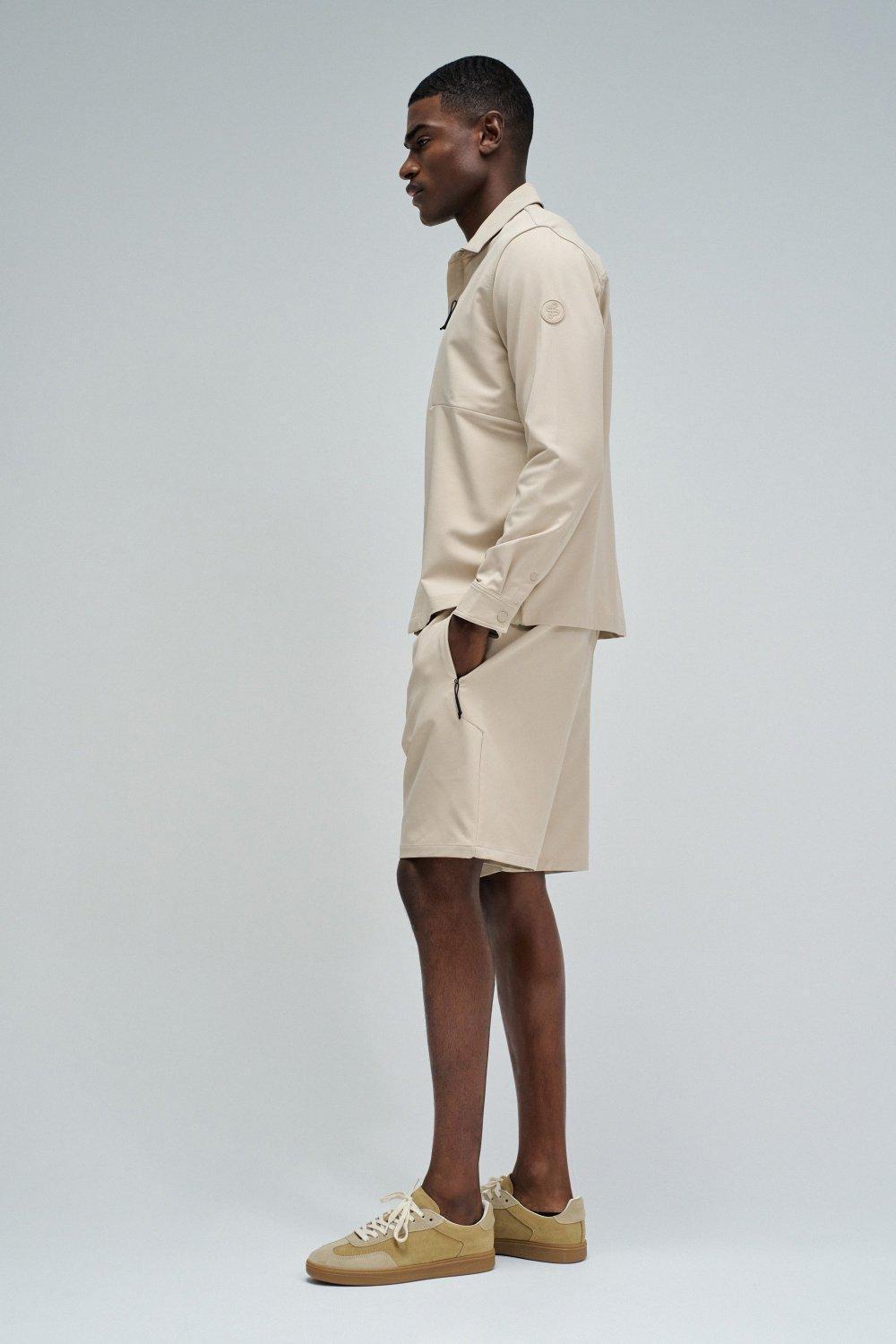 Overshirt Regular Fit, Cream, medium