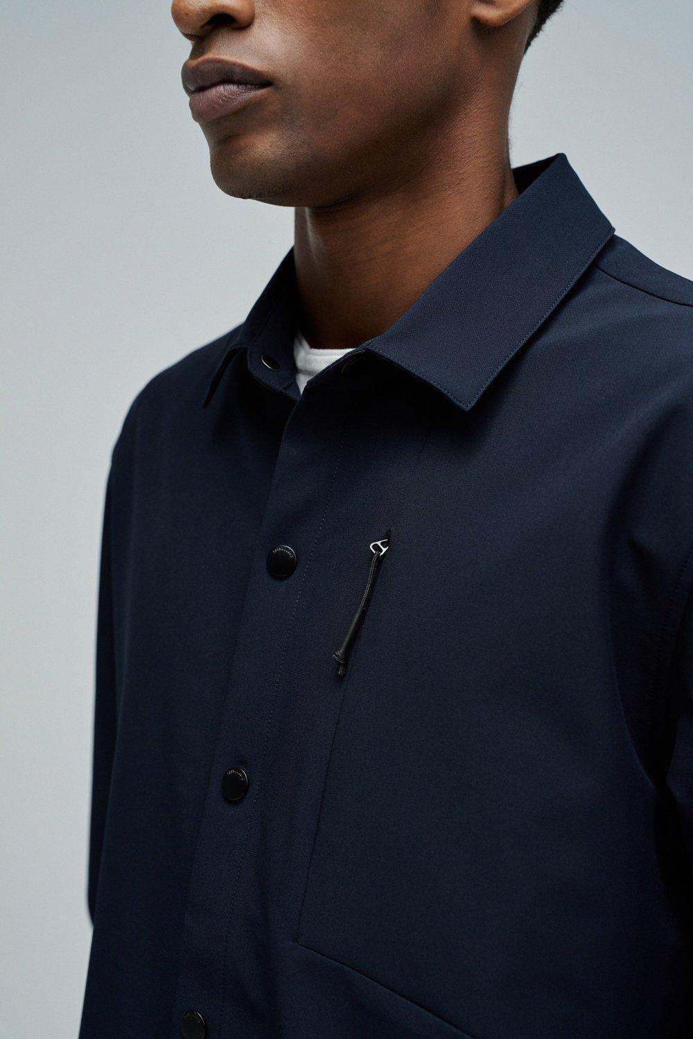 Overshirt Regular Fit, Navy, large image number 4