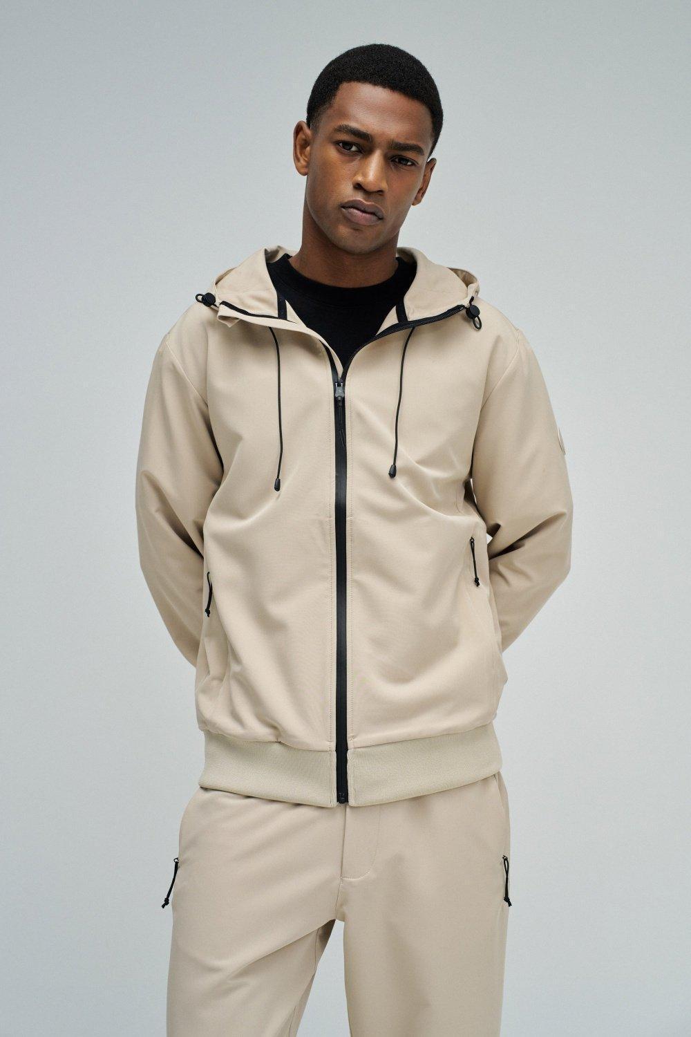 Regular Fit Jacket, Cream, medium