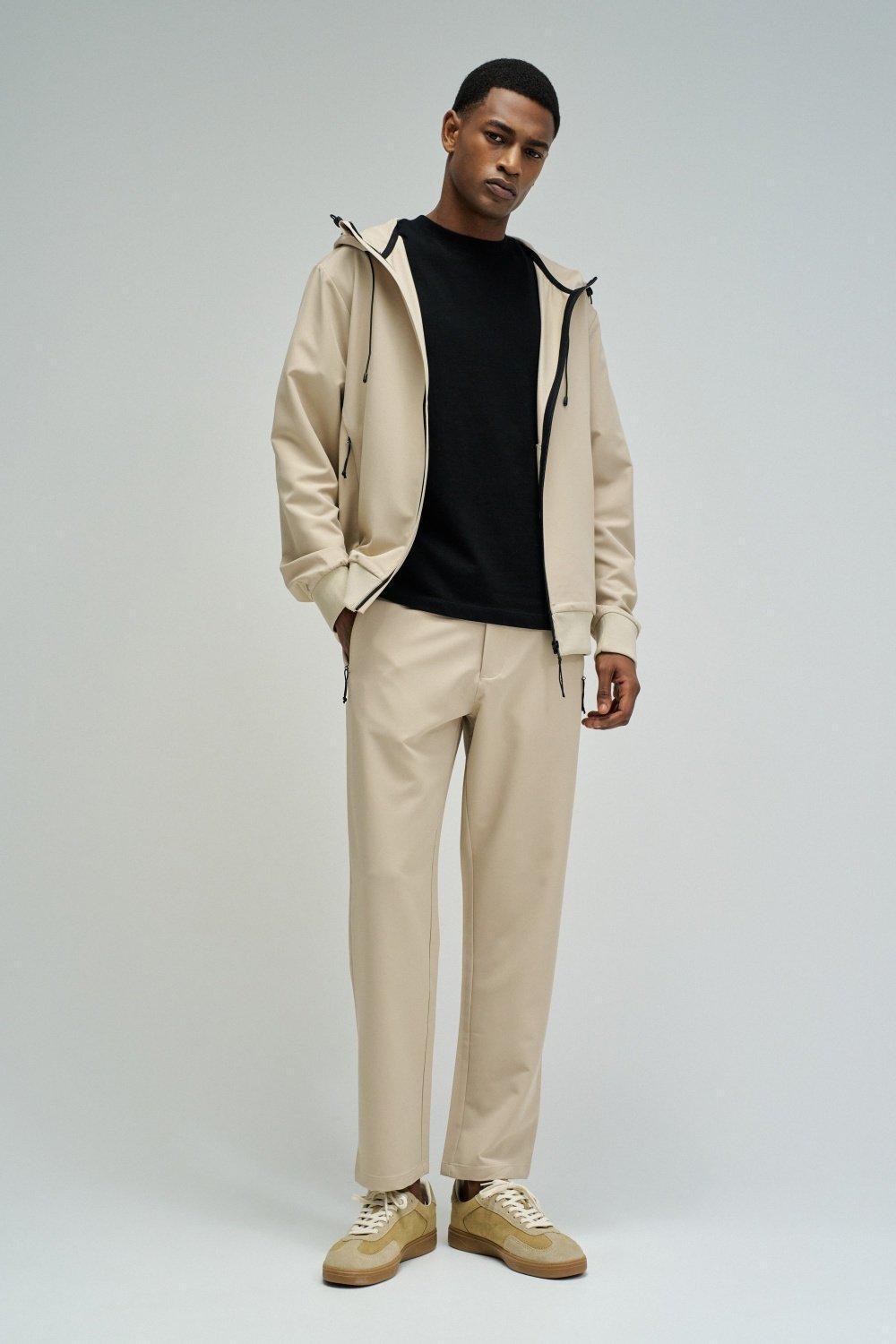 Regular Fit Jacket, Cream, medium