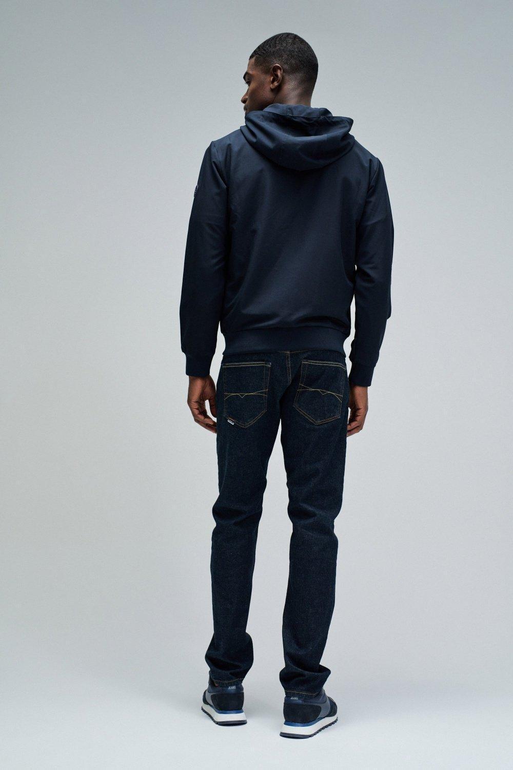Regular Fit Jacket, Navy, large image number 3