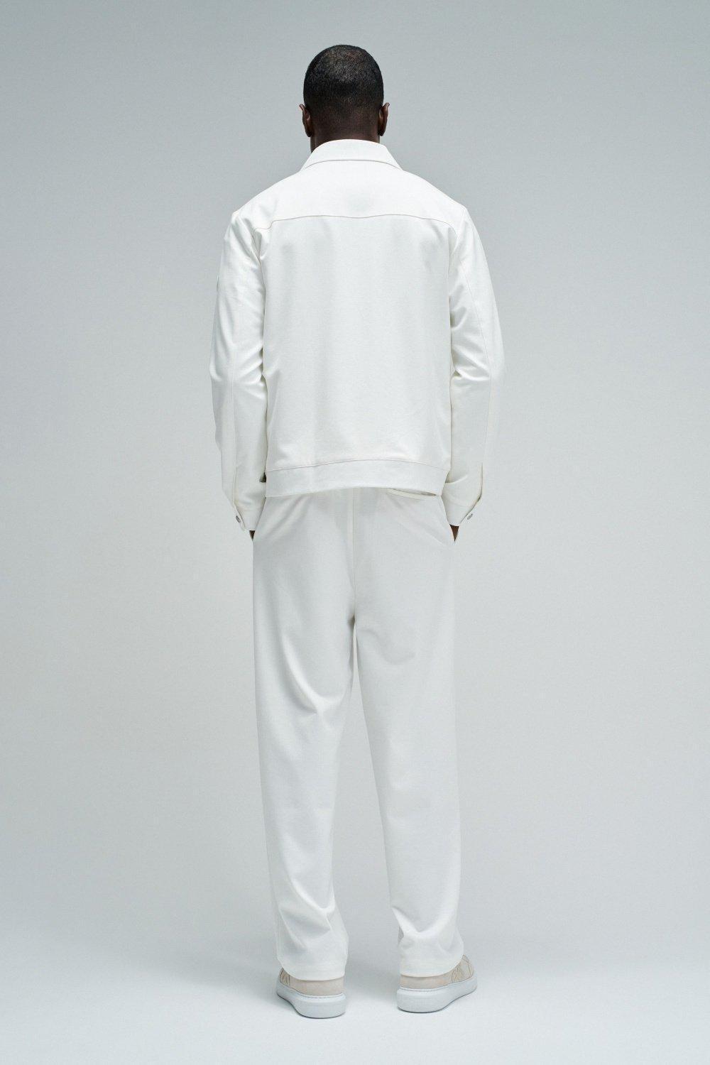 Jacket With Pockets On The Chest, Pearl, large image number 3