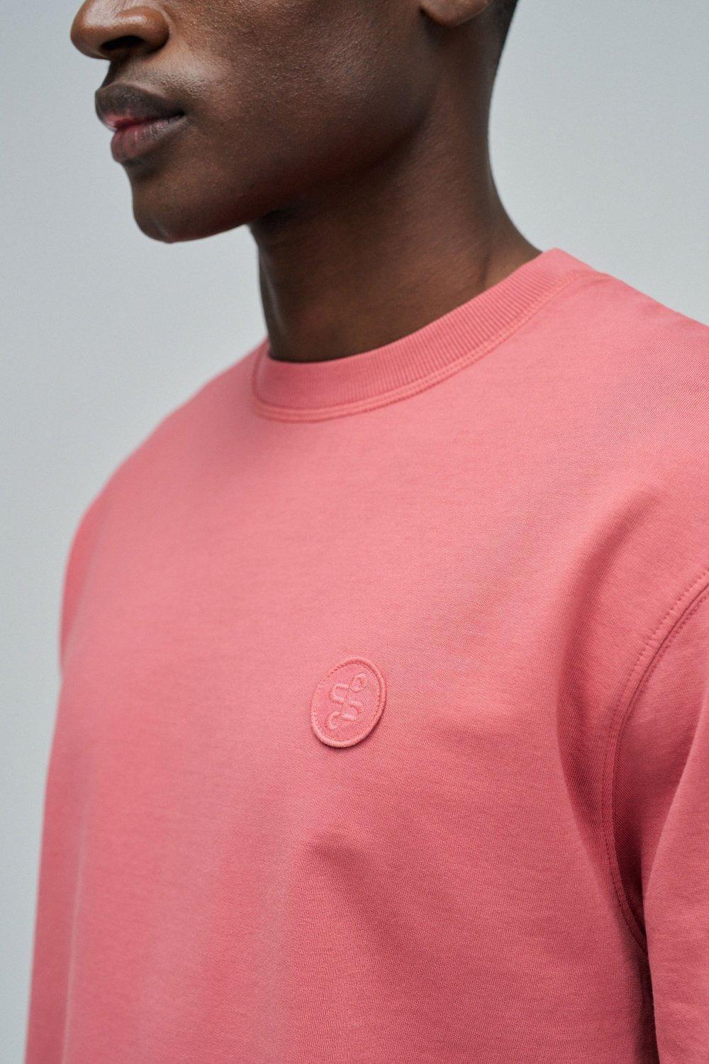 T-Shirt With Branding, Dark Pink, large image number 4