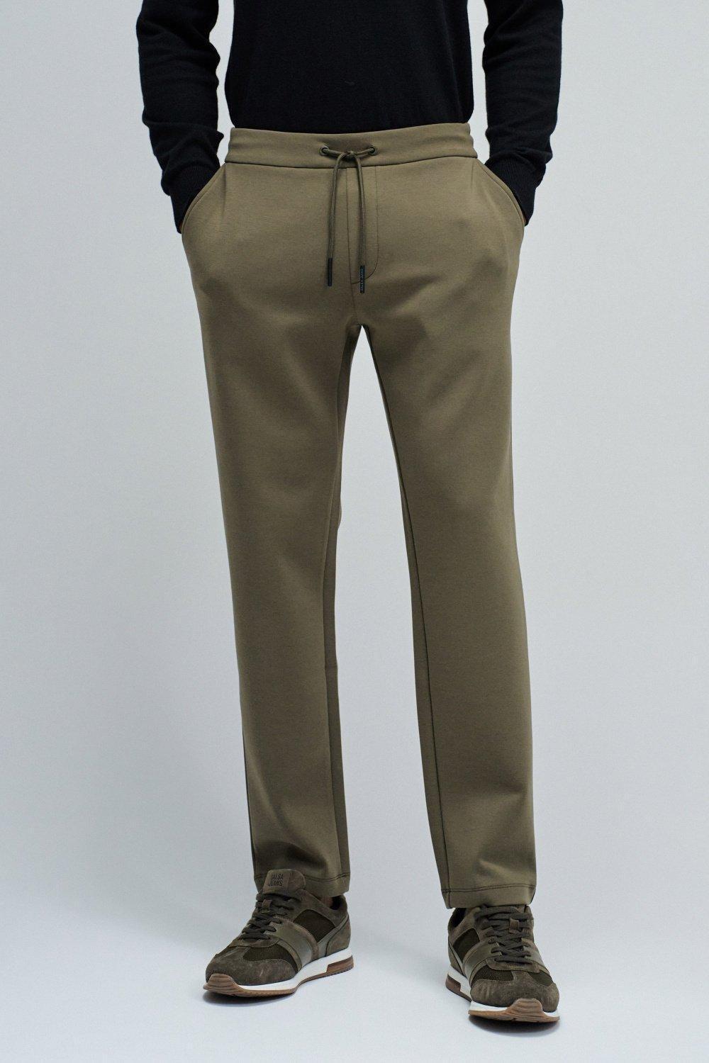 Interlock Scuba Jogger Pants Sport Set, Green, large image number 0