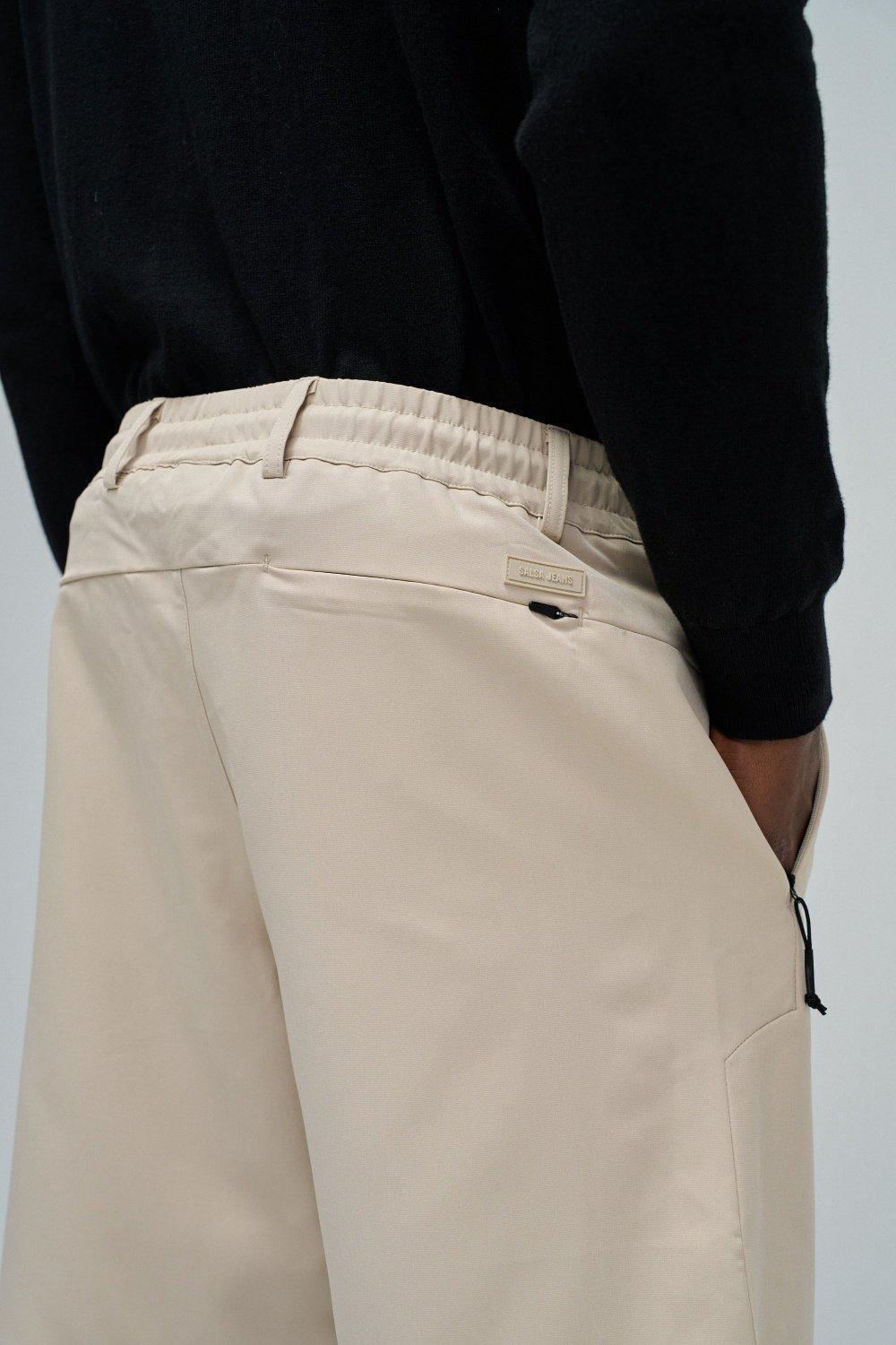 Regular Fit Shorts, Cream, large image number 4