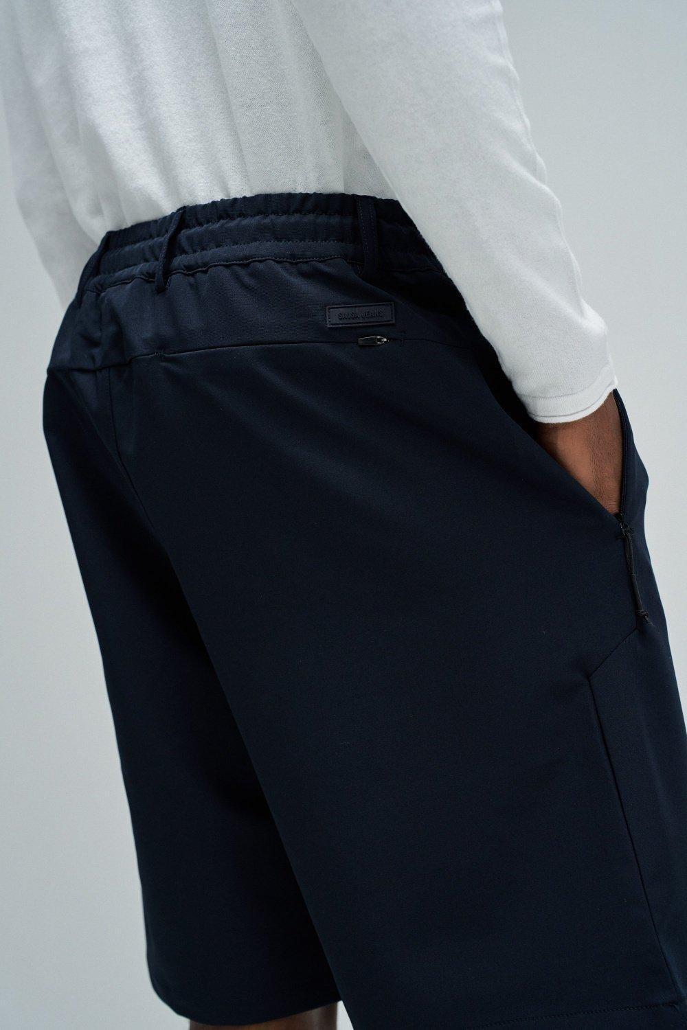 Regular Fit Shorts, Blue, large image number 4