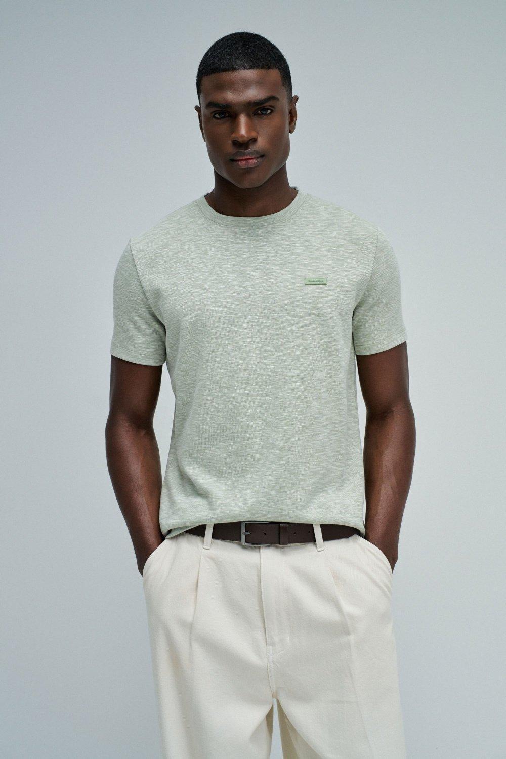 تيشيرت بشعار, Lime Green, medium