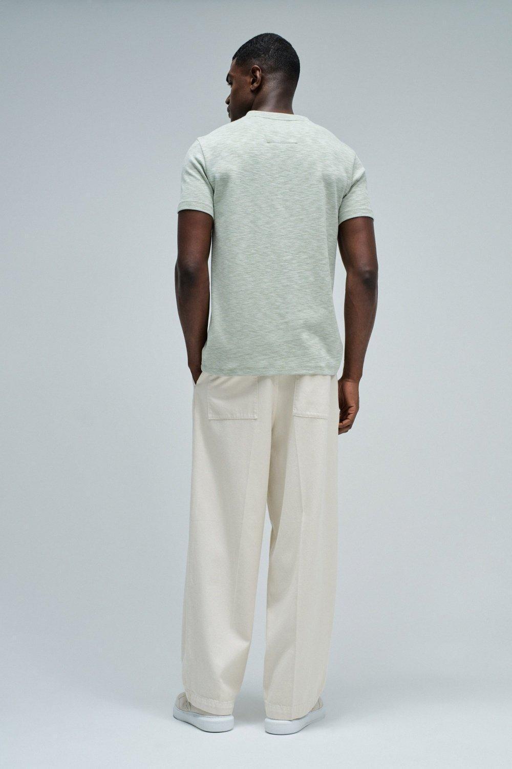 T-Shirt With Branding, Lime Green, large image number 3