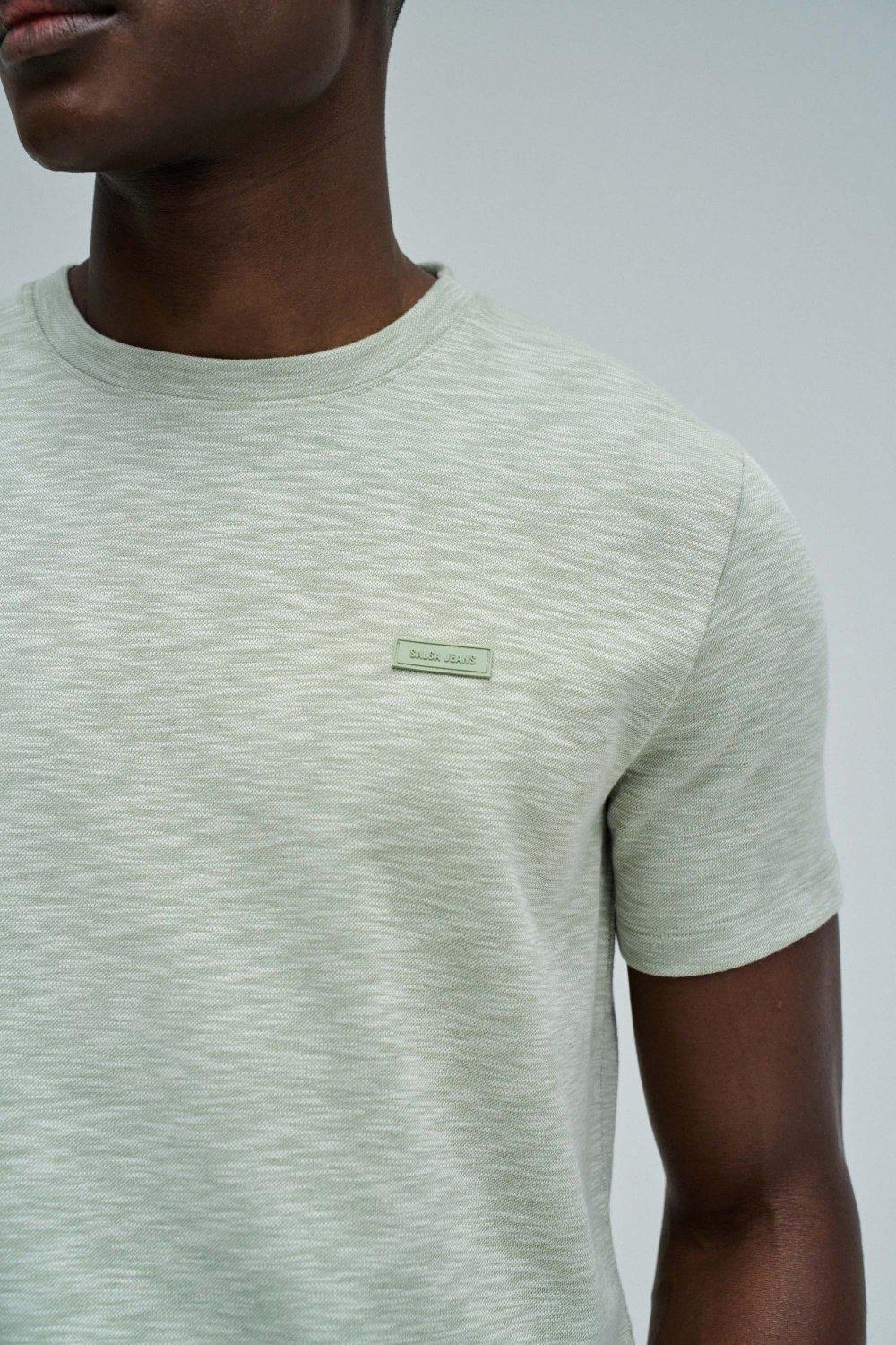 T-Shirt With Branding, Lime Green, large image number 4