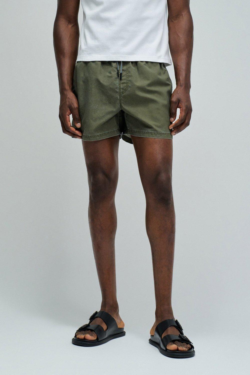 Swim Shorts, Green, medium
