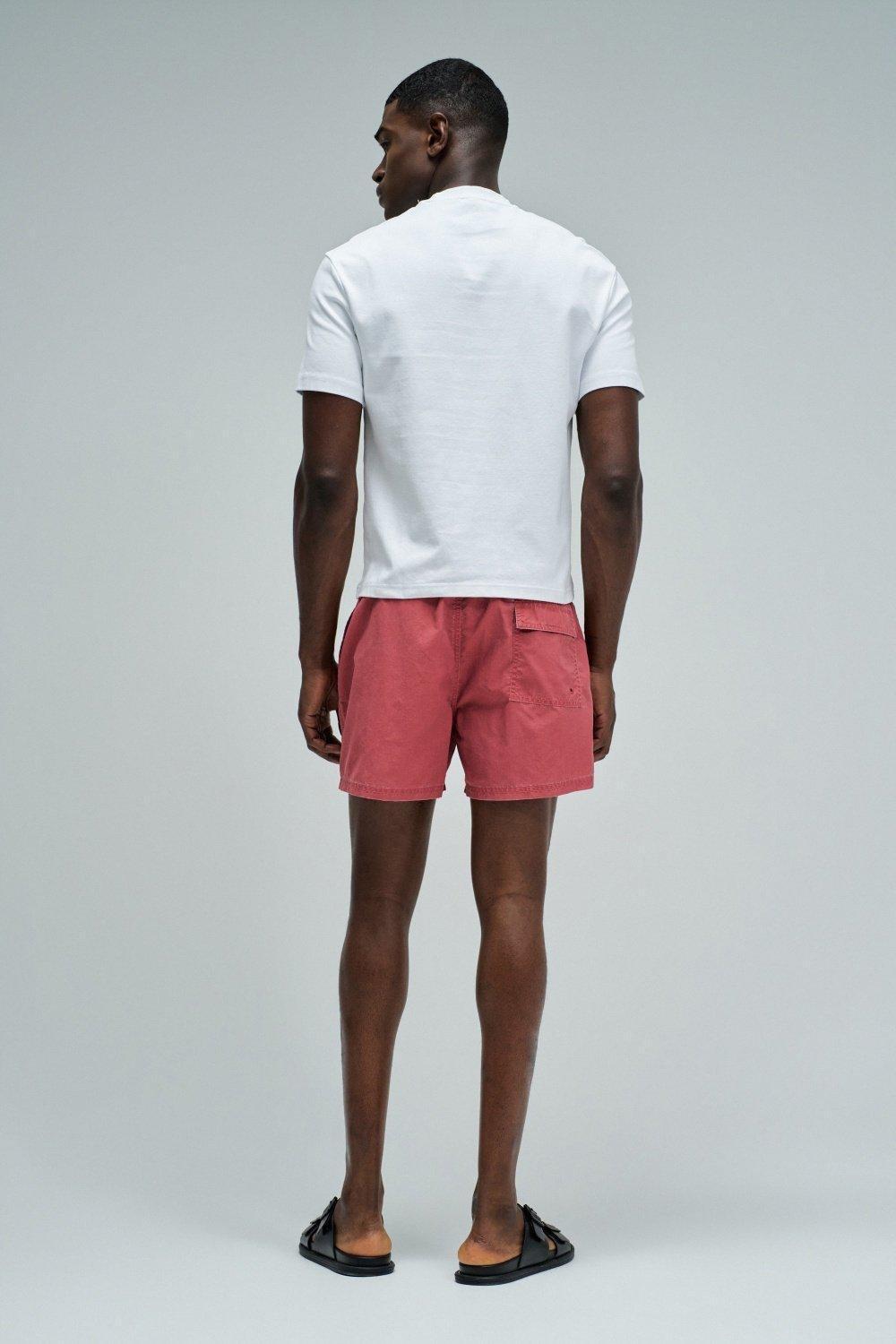 Swim Shorts, Dark Pink, large image number 3