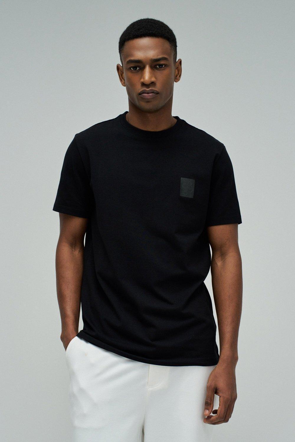 Branding T-Shirt, Black, medium