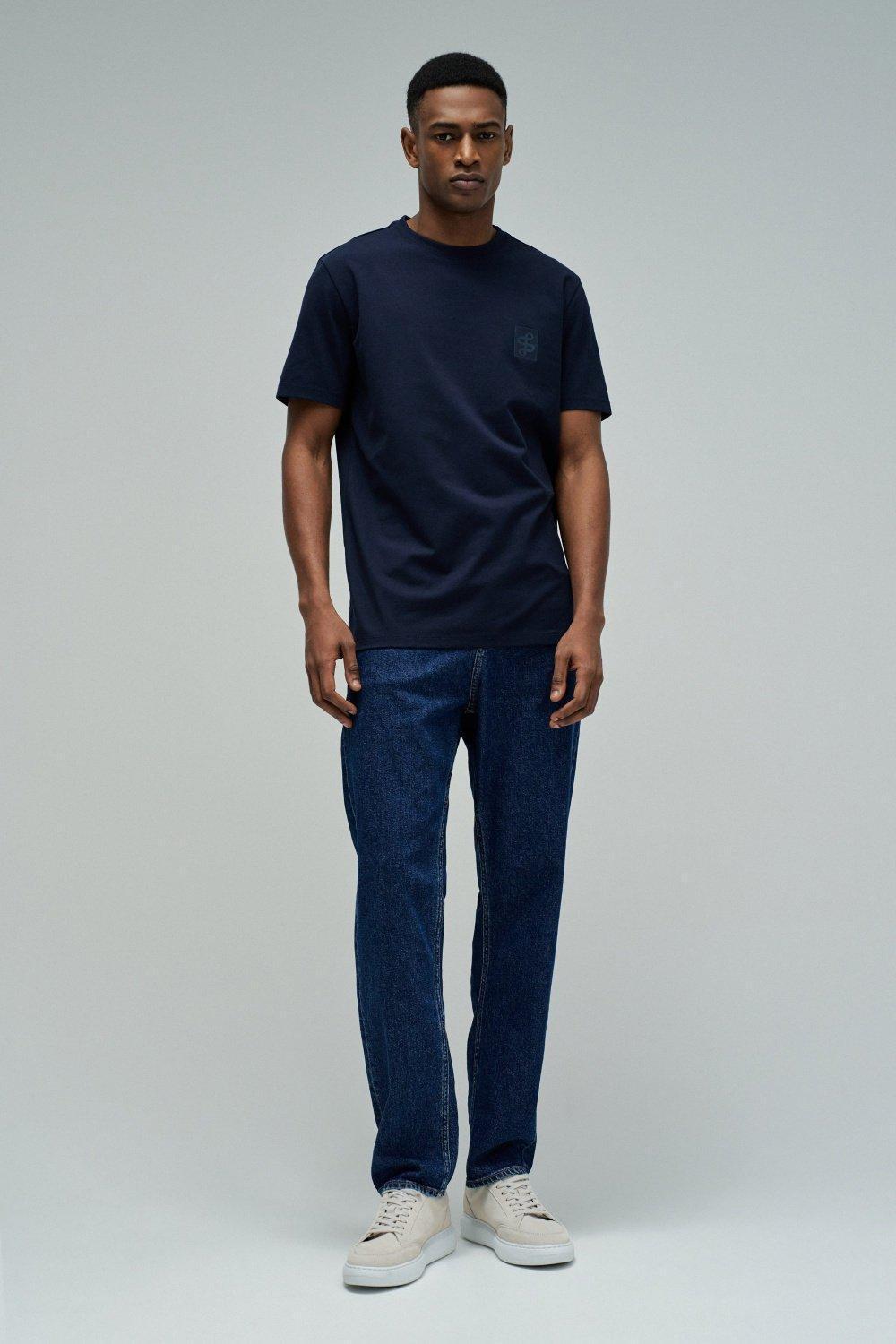 Branding T-Shirt, Navy, large image number 1