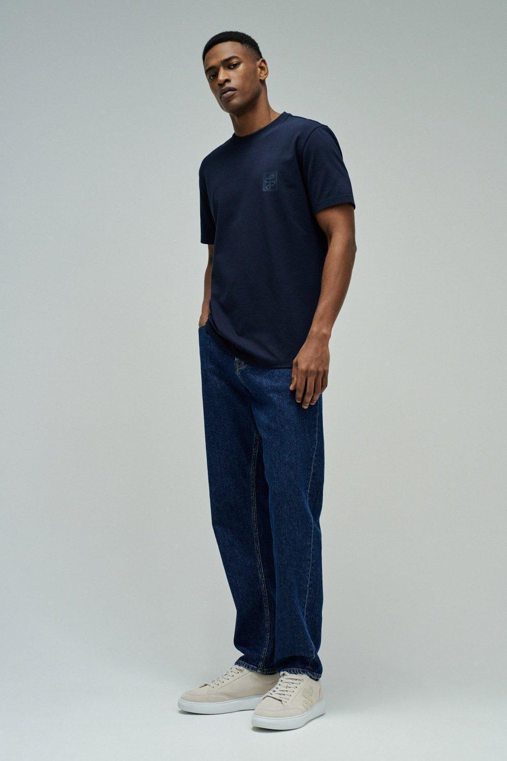 Branding T-Shirt, Navy, medium