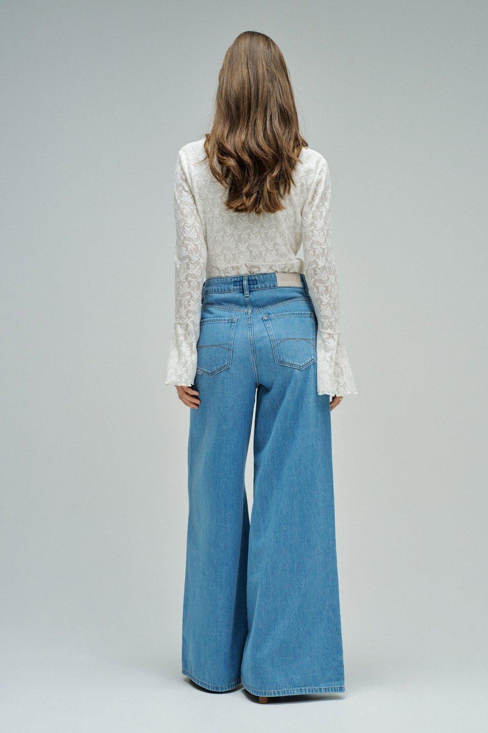 Super Wide Leg Jeans, , large image number 3