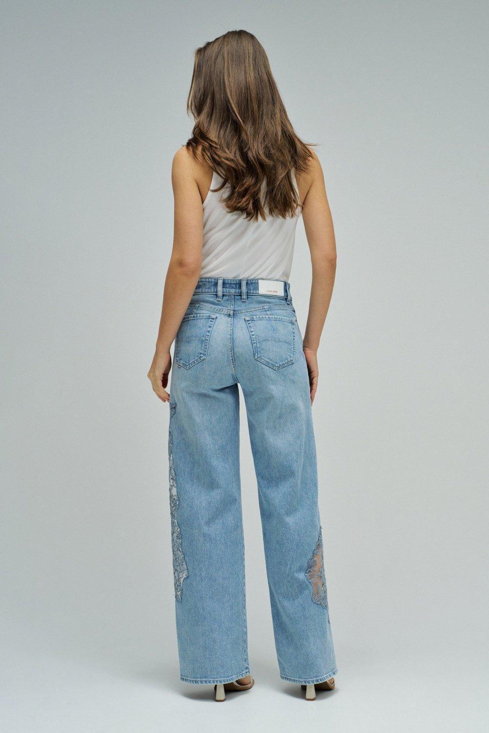 True Wide Jeans, Blue, large image number 3