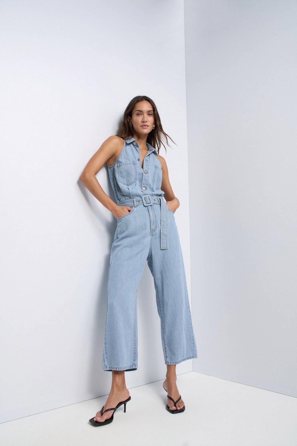 Lightdenim Jumpsuit, Blue, medium
