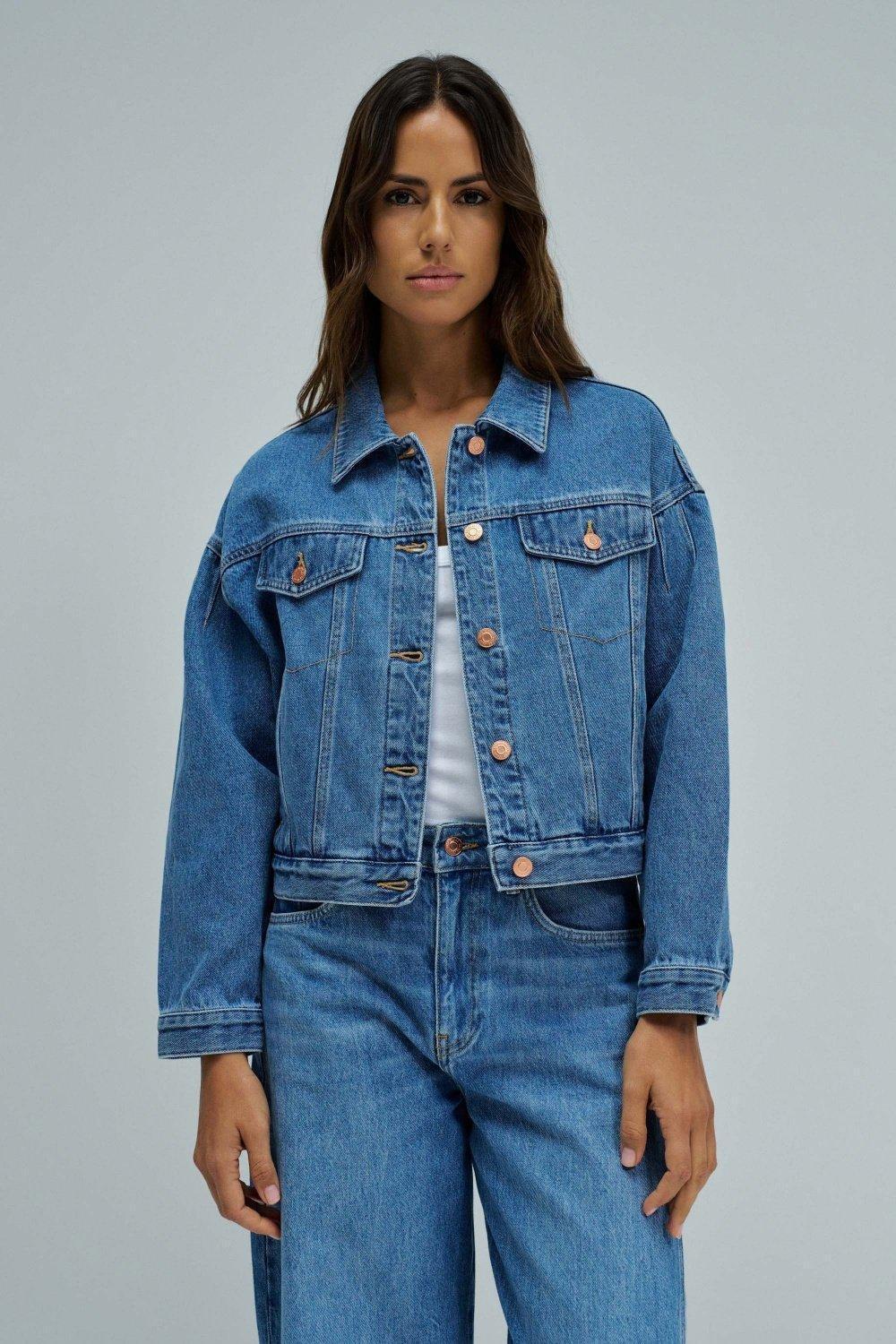 Denim Jacket, Blue, medium