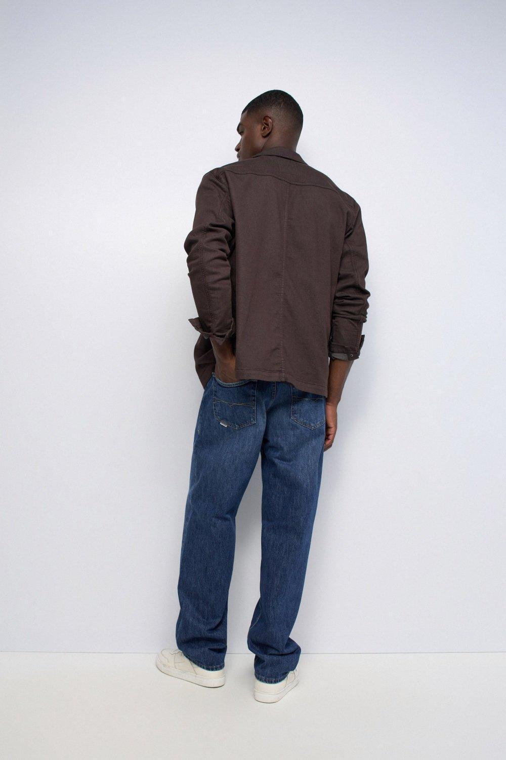 Loose Fit Jeans, Navy, large image number 3