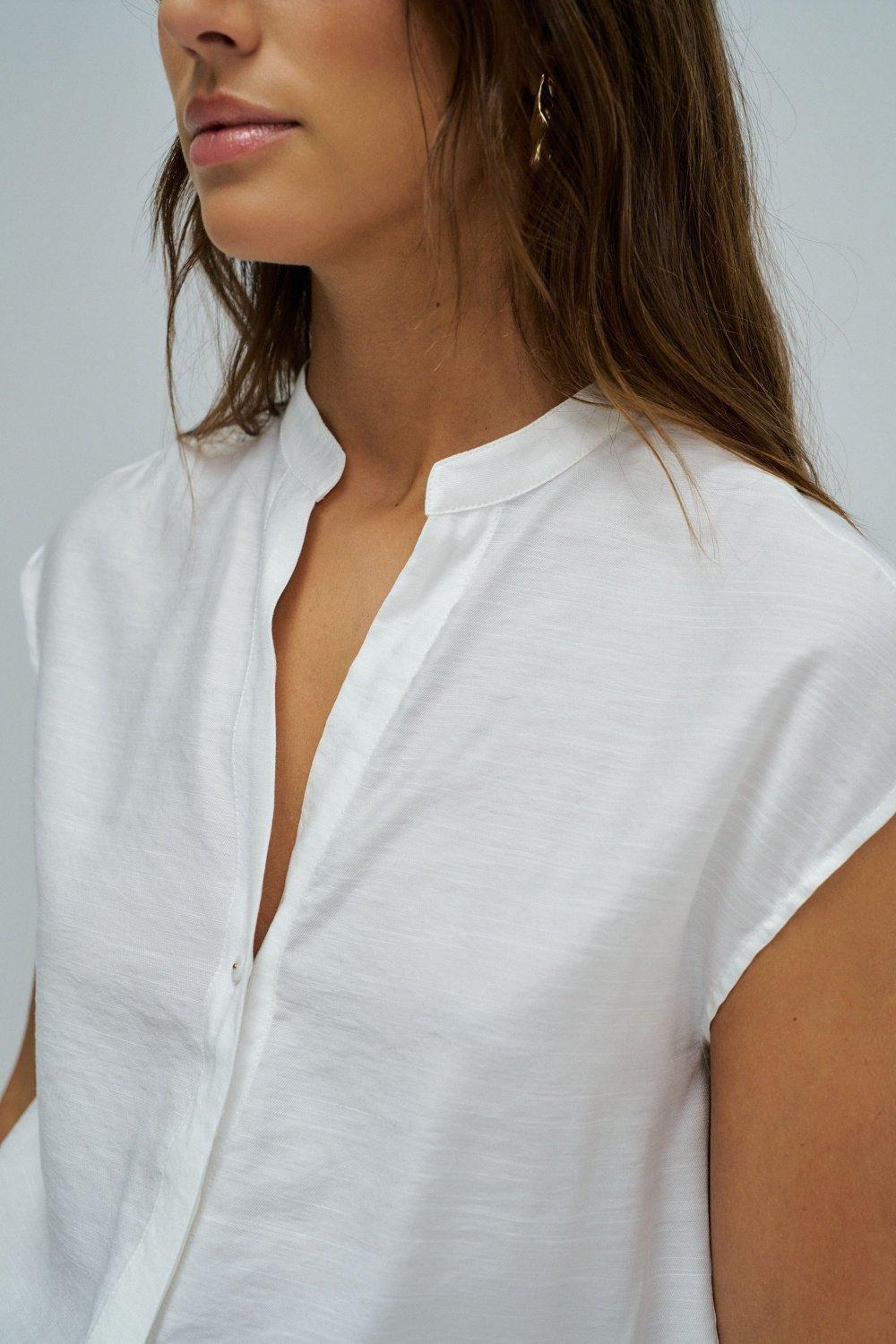 Basic Shirt, White, large image number 4