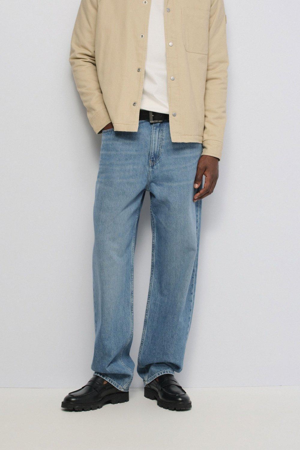 Loose Fit Jeans, Blue, medium