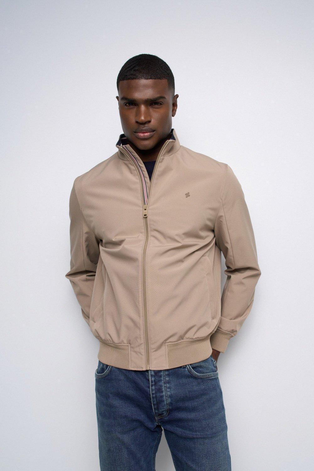 Bomber Jacket, Navy, medium