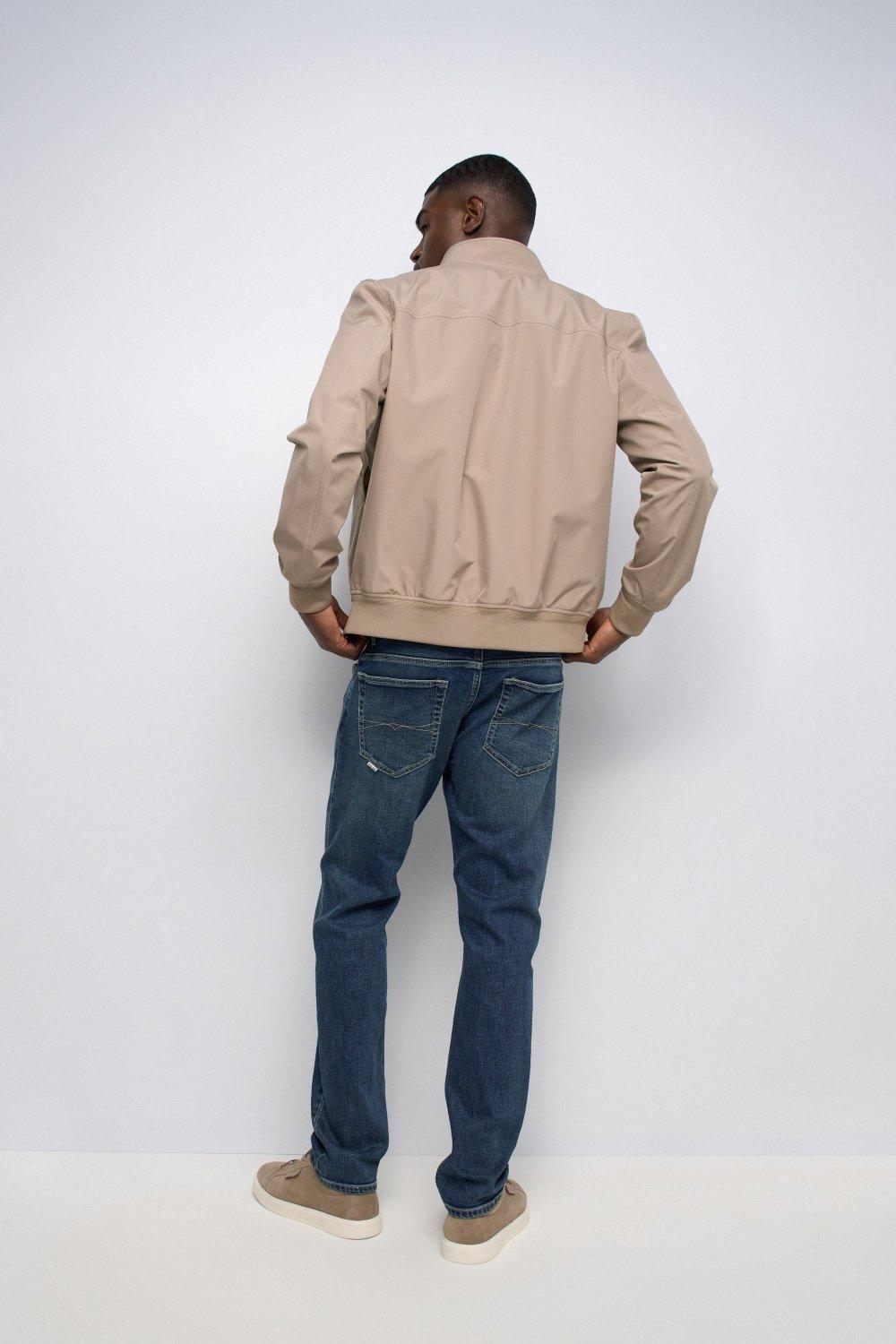 Bomber Jacket, Navy, large image number 3