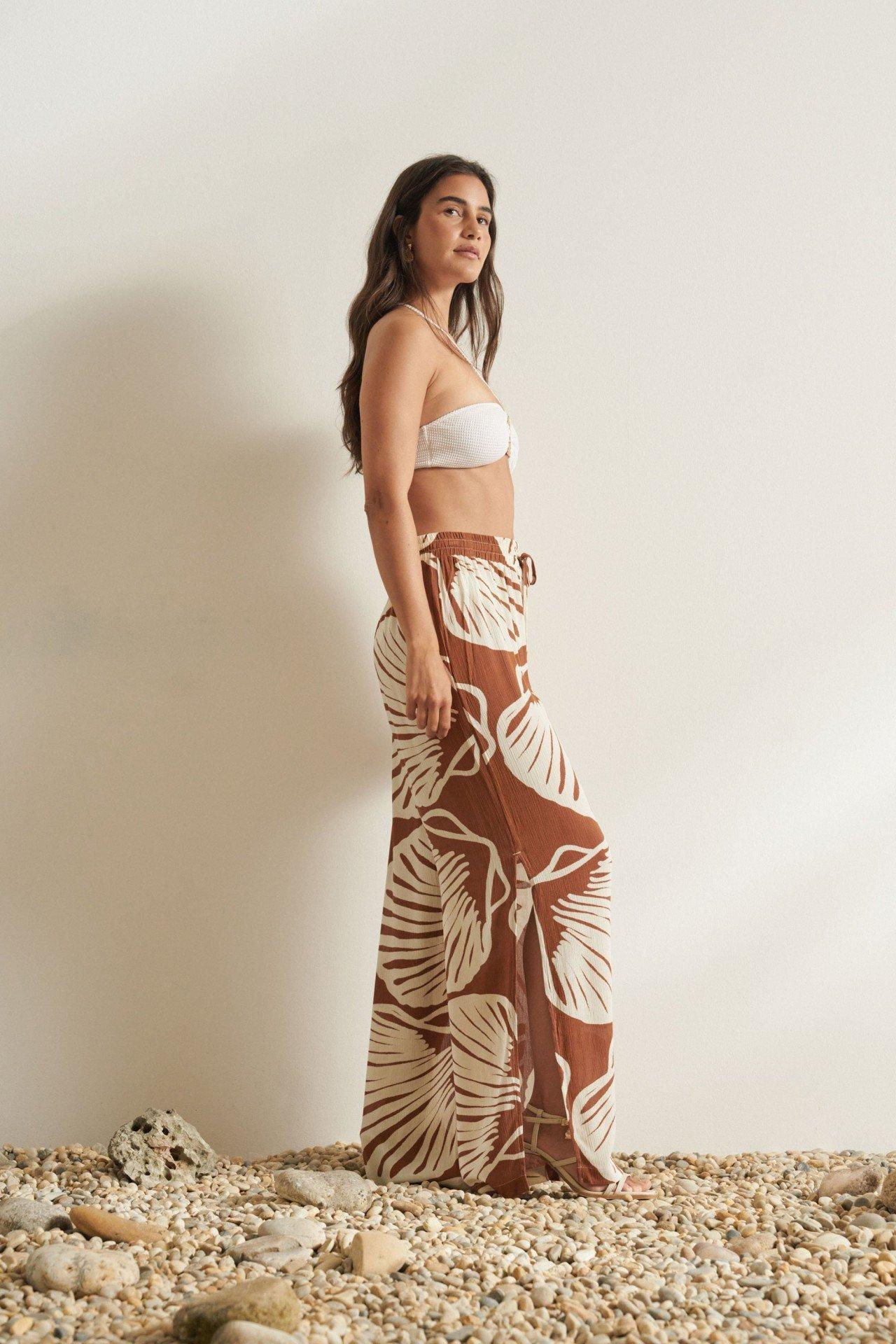 Printed Jogger, White, large image number 1
