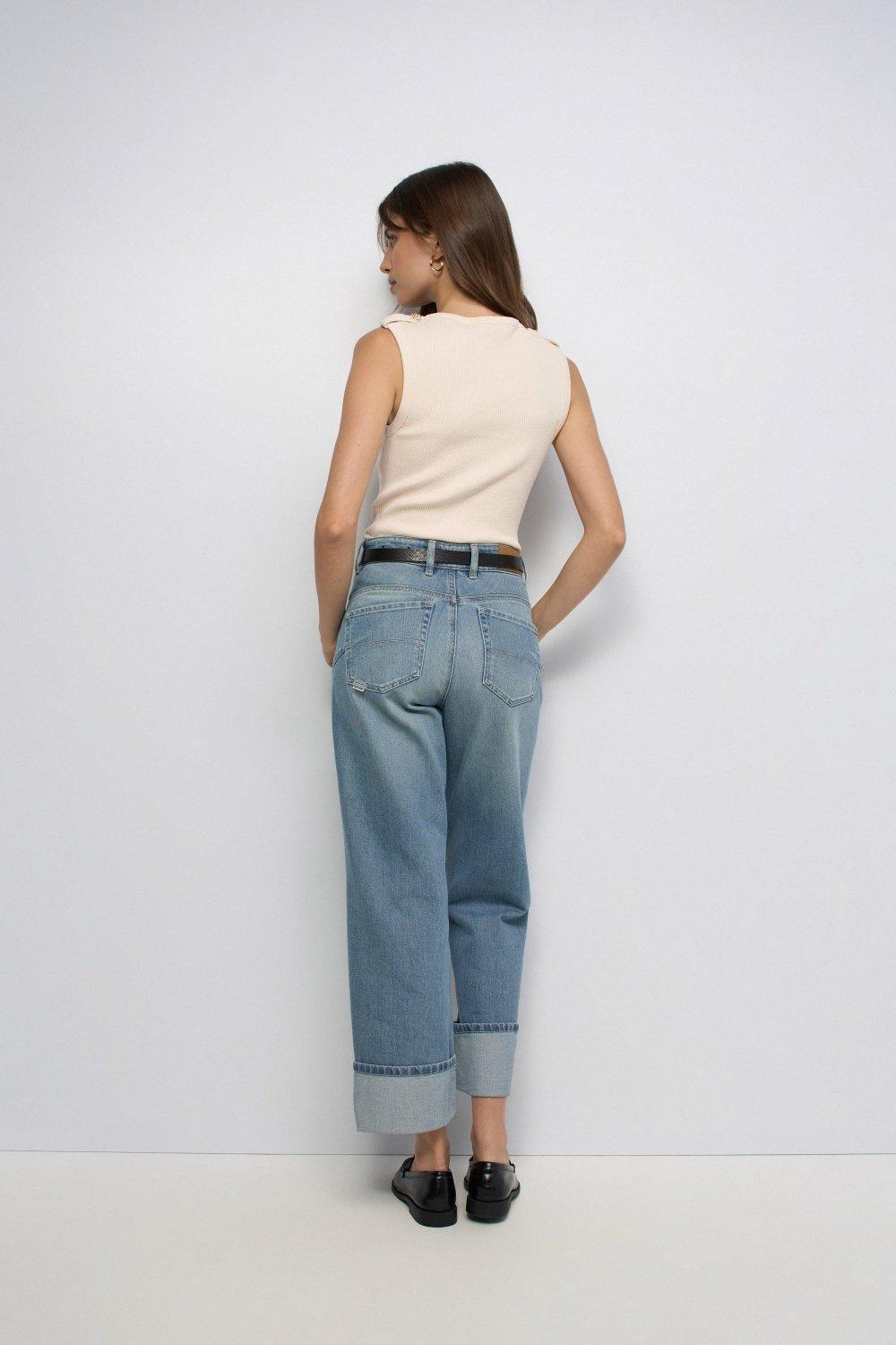 Ribbed Knit Top, , large image number 3
