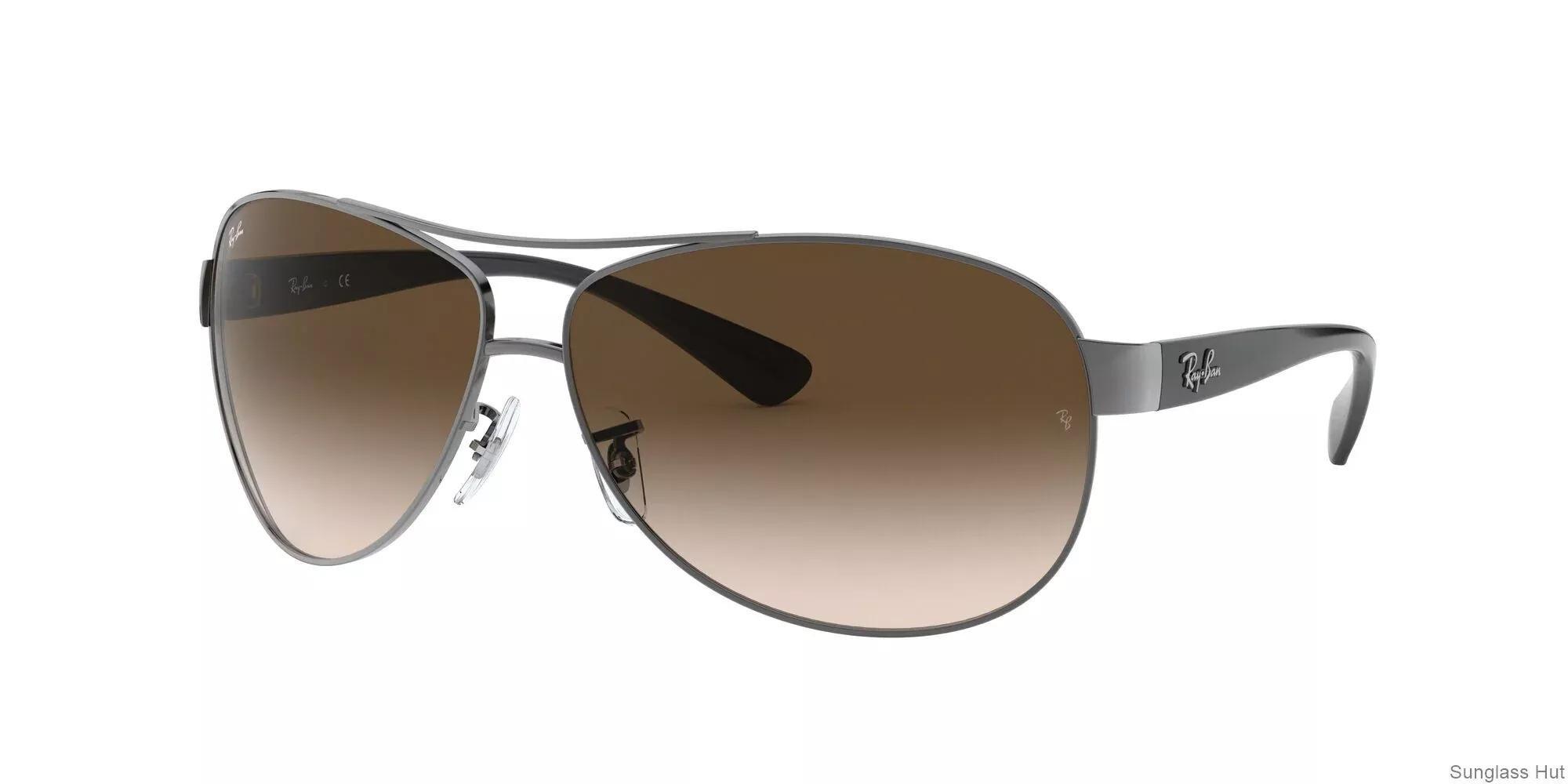 RB3386 Black/Brown Gradient Dark Brown STD, 2901_000, medium